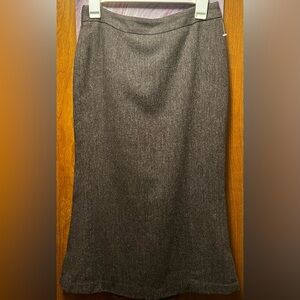H&M Charcoal A-Line Skirt